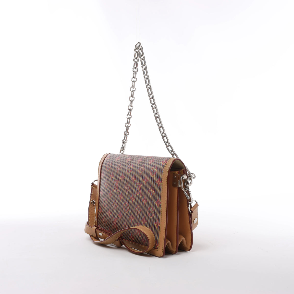 Bolso de hombro Louis Vuitton Noe de cuero Epi en negro y rojo castellano M44017