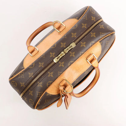 Louis Vuitton Deauville Monogram Canvas Handbag in Brown M47270
