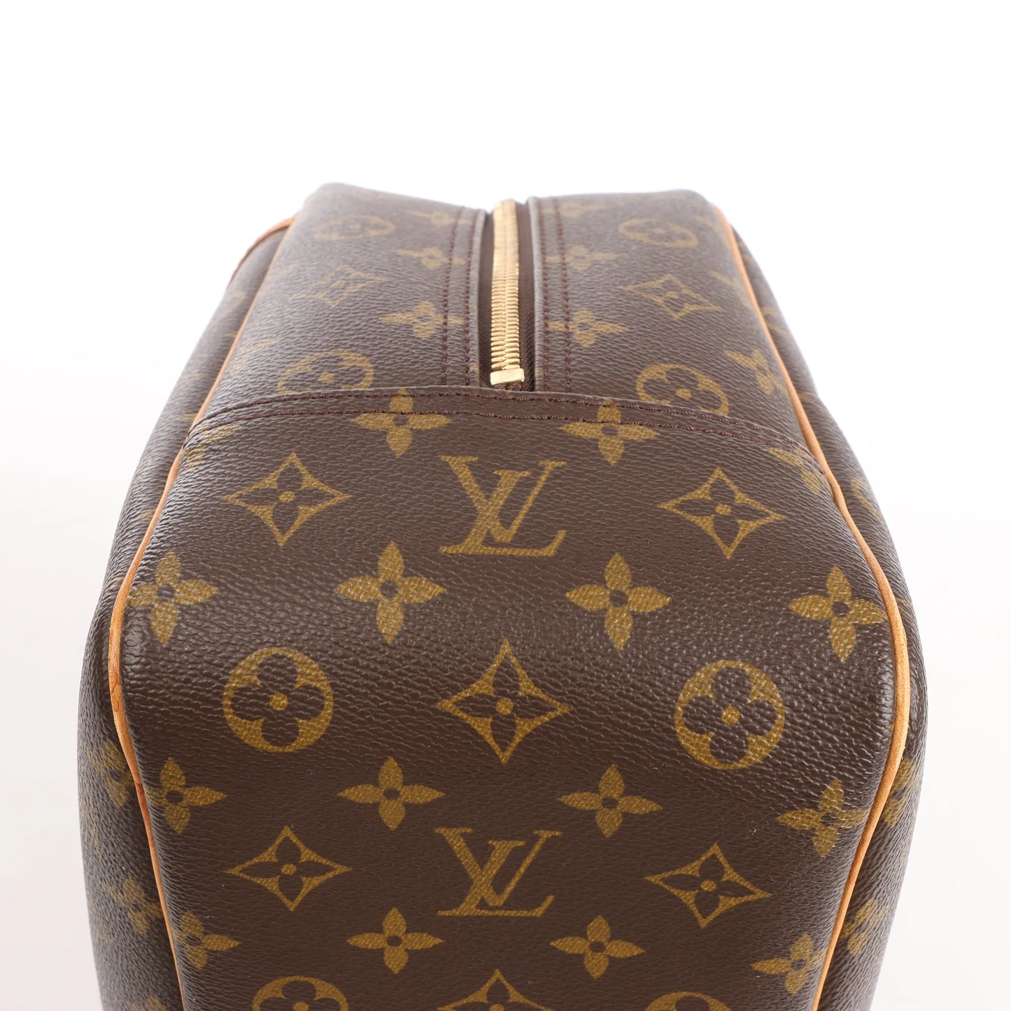 Louis Vuitton Deauville Monogram Canvas Handbag in Brown M47270