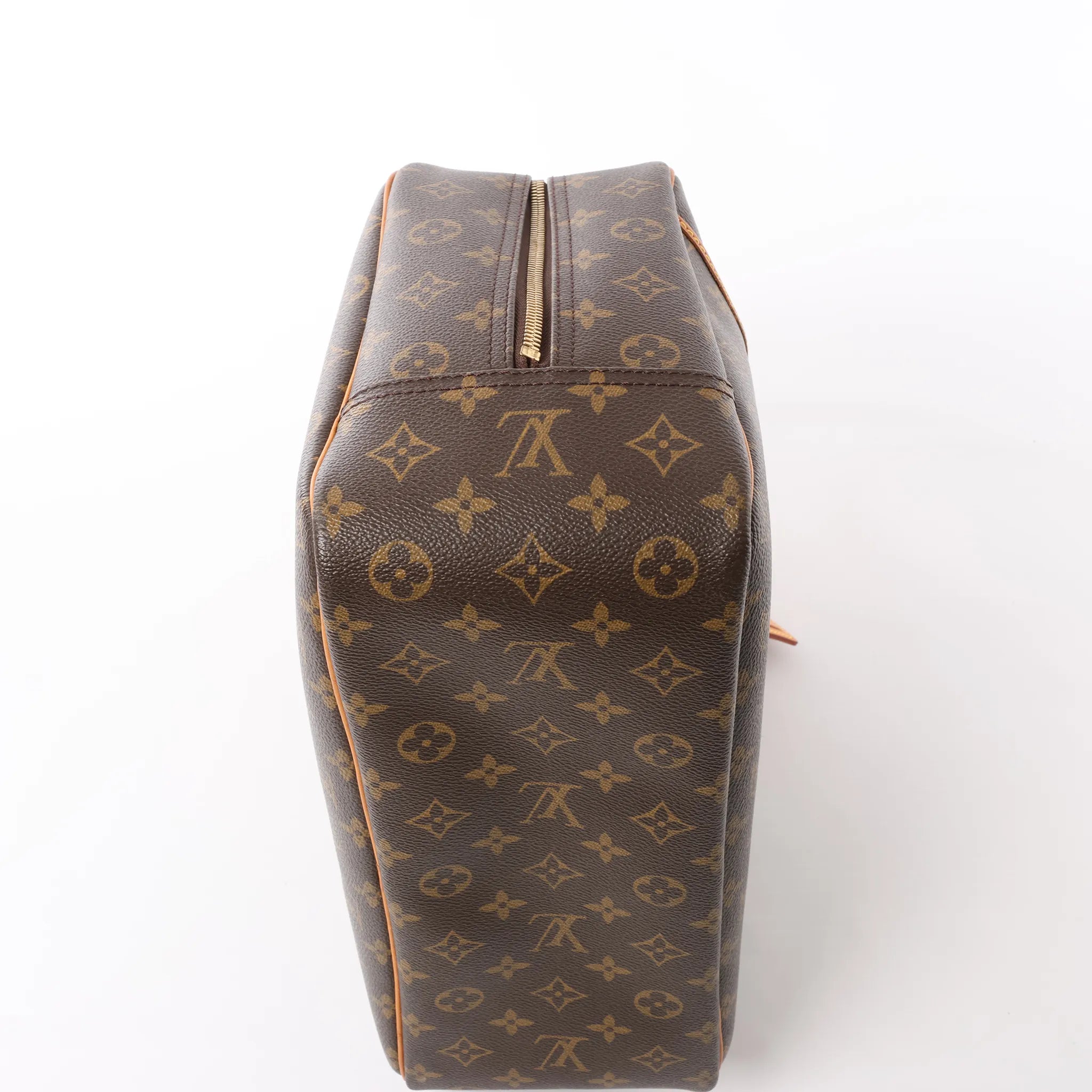 Louis Vuitton Deauville Monogram Canvas Handbag in Brown M47270