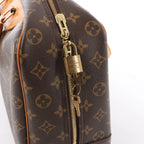 Louis Vuitton Deauville Monogram Canvas Handbag in Brown M47270