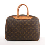 Louis Vuitton Monogram Canvas Deauville Handbag in Brown M47270