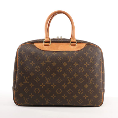 Louis Vuitton Monogram Canvas Deauville Handbag in Brown M47270