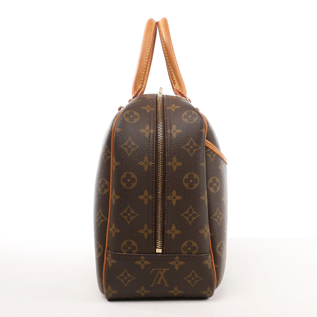 Louis Vuitton Monogram Canvas Deauville Handbag in Brown M47270
