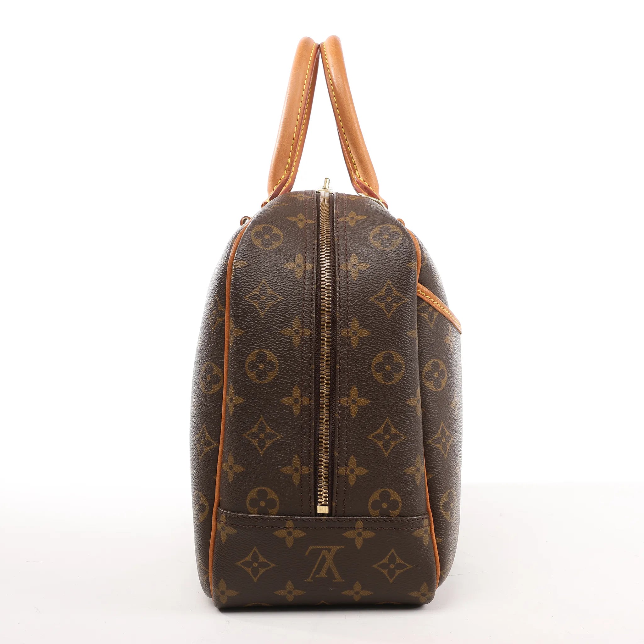 Louis Vuitton Monogram Canvas Deauville Handbag in Brown M47270