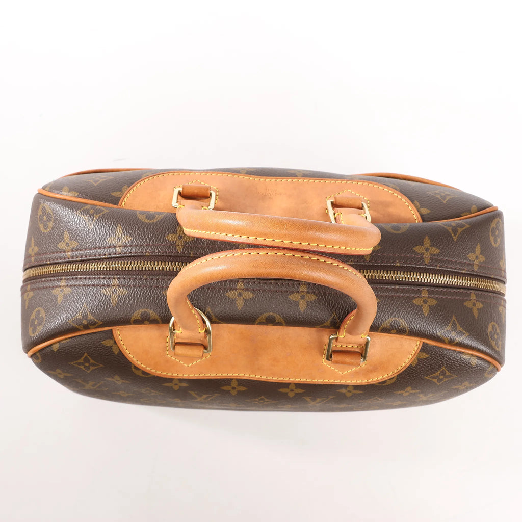 Louis Vuitton Monogram Canvas Deauville Handbag in Brown M47270