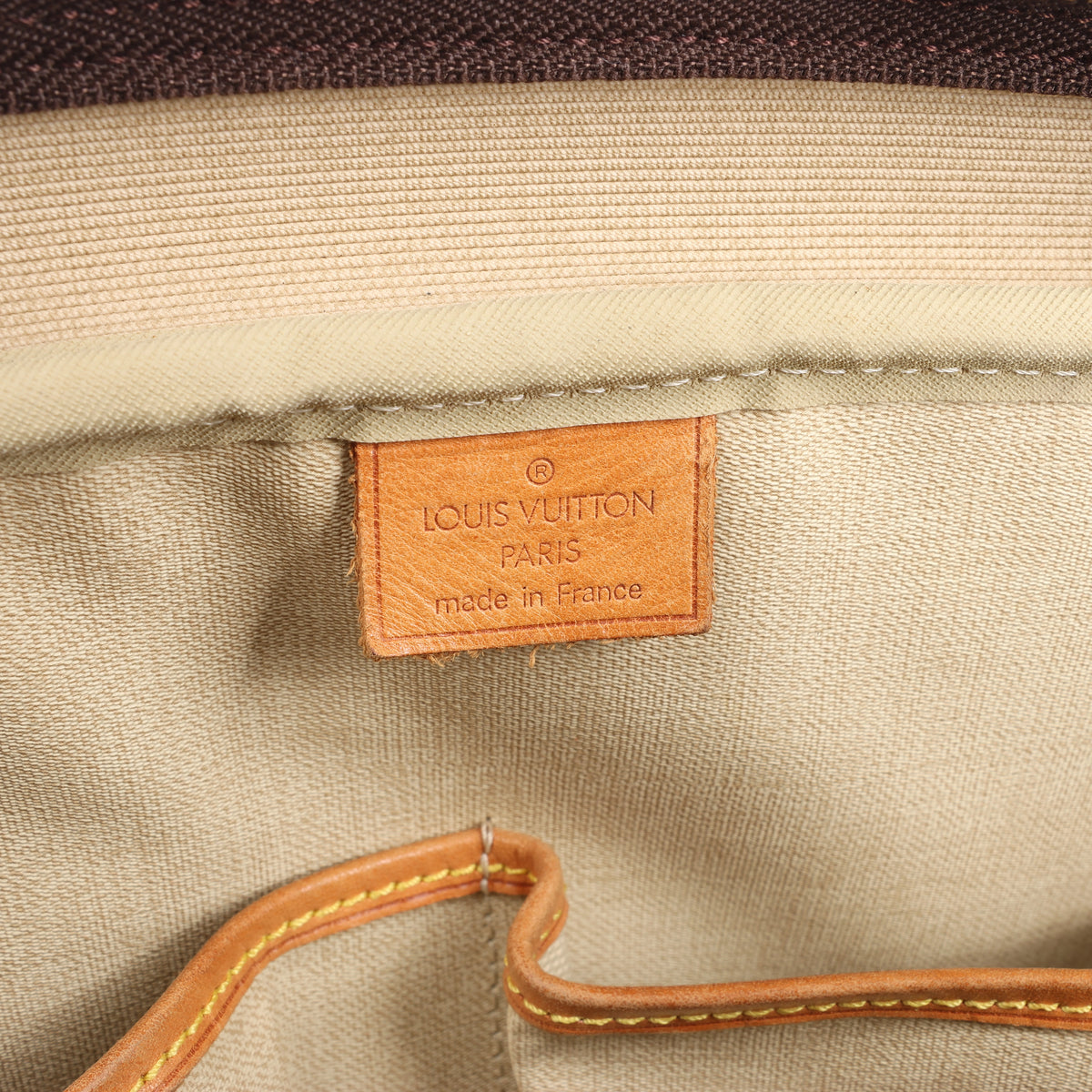Bolso Louis Vuitton Deauville Monogram de lona marrón M47270