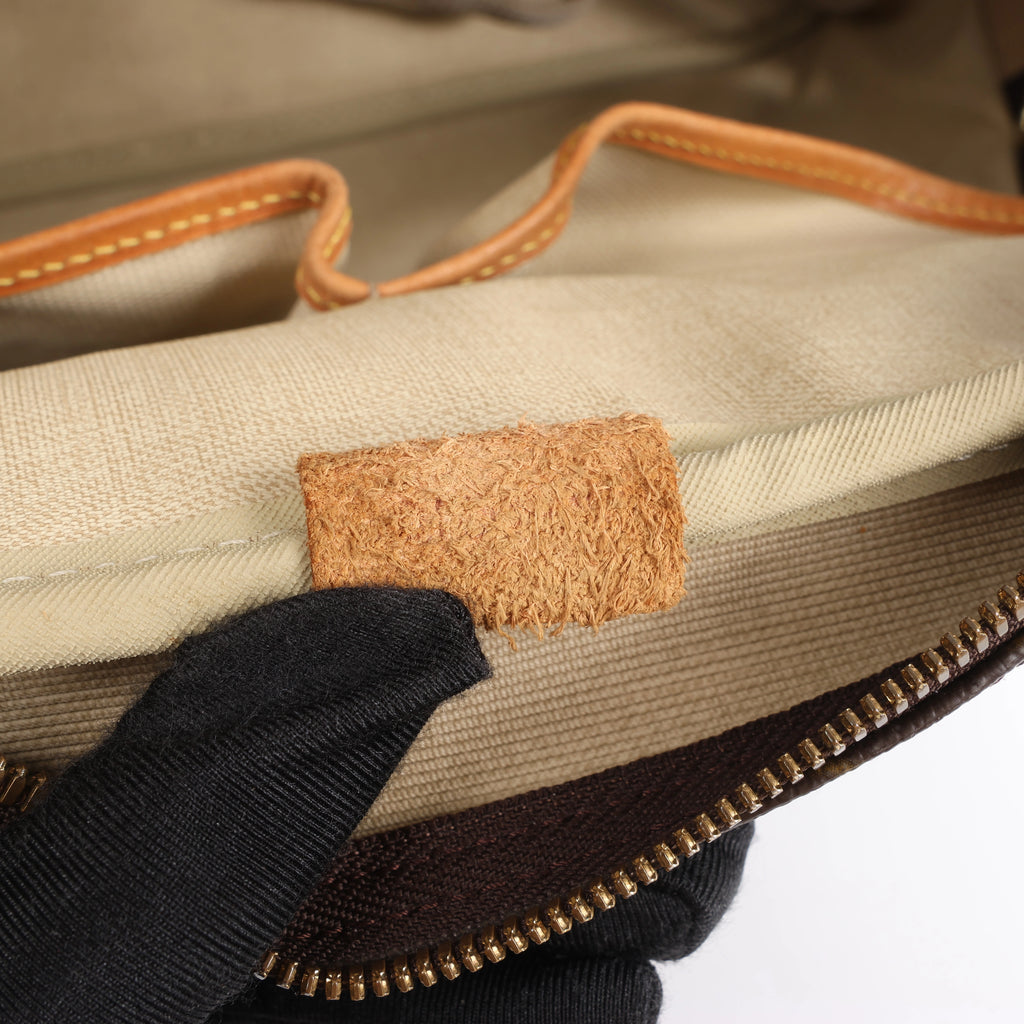 Bolso Louis Vuitton Deauville Monogram de lona marrón M47270