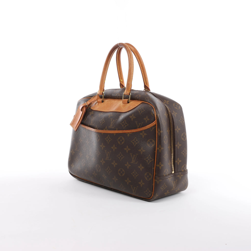 Bolso Louis Vuitton Deauville Monogram de lona marrón M47270