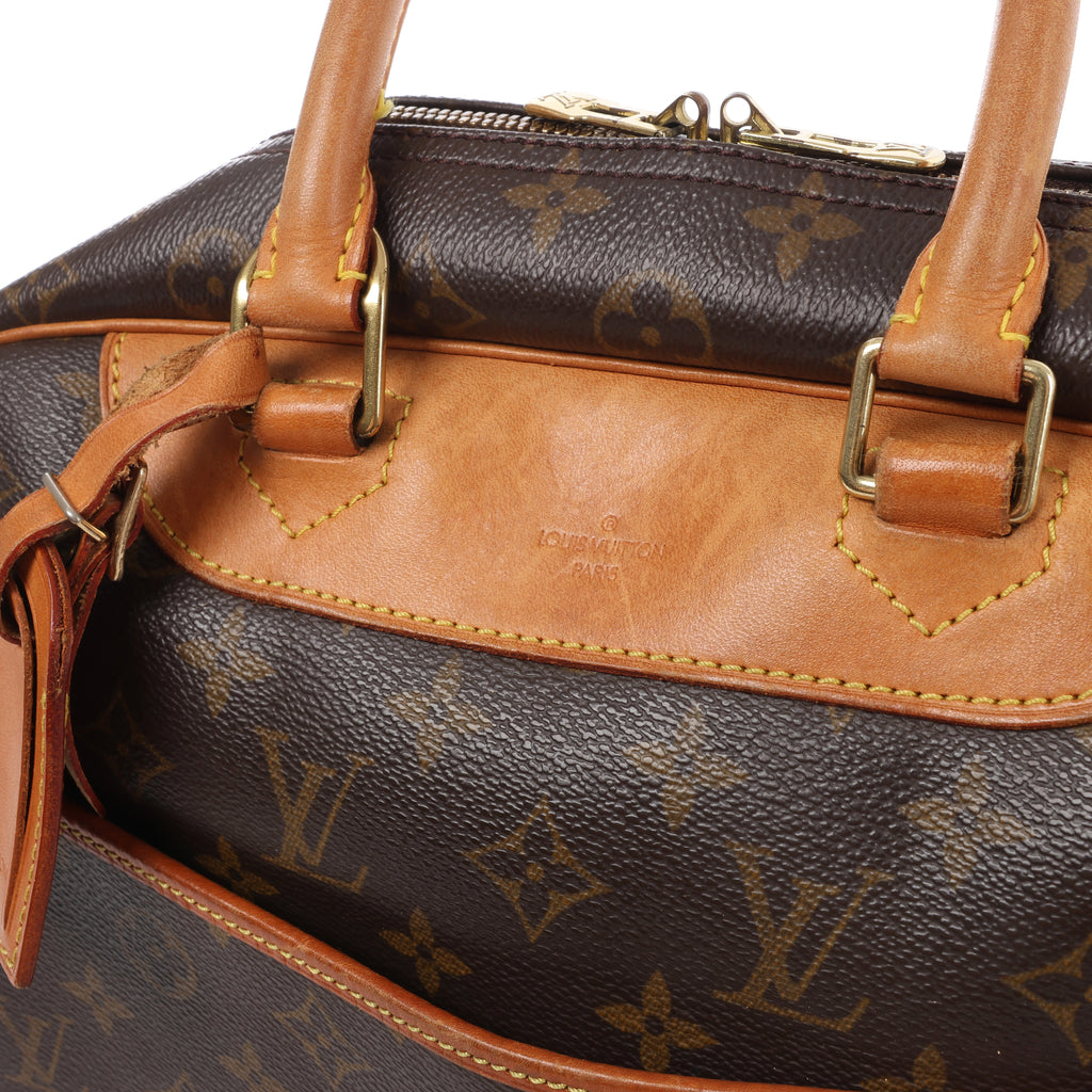 Bolso Louis Vuitton Deauville Monogram de lona marrón M47270