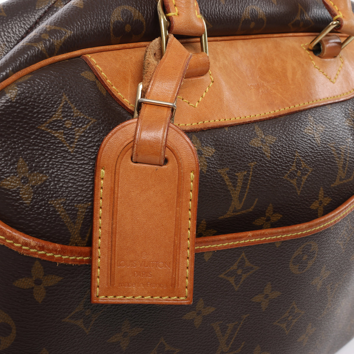 Bolso Louis Vuitton Deauville Monogram de lona marrón M47270