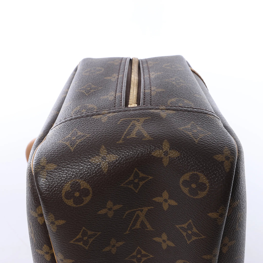 Louis Vuitton Deauville Monogram Canvas Handbag in Brown M47270