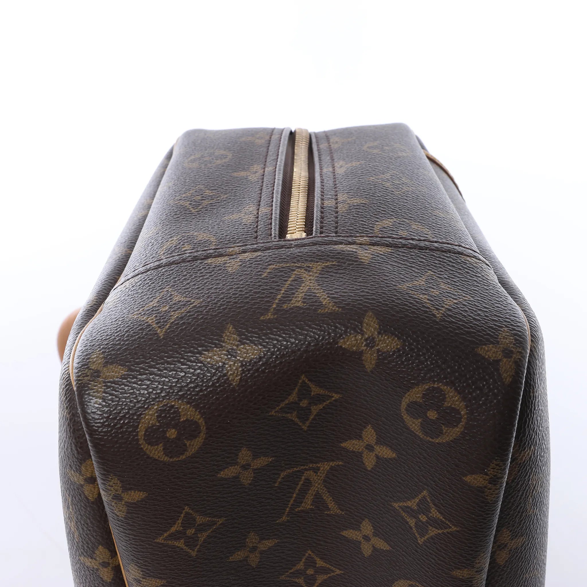Louis Vuitton Deauville Monogram Canvas Handbag in Brown M47270