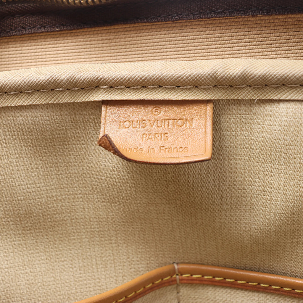 Louis Vuitton Deauville Monogram Canvas Handbag in Brown M47270