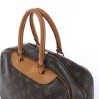 Louis Vuitton Deauville Monogram Canvas Handbag in Brown M47270