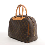 Louis Vuitton Deauville Monogram Canvas Handbag in Brown M47270