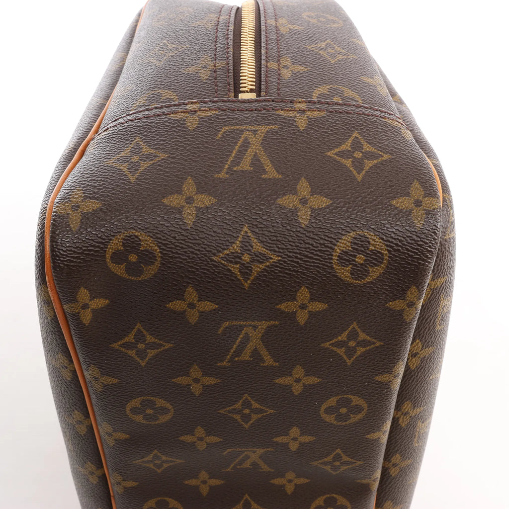Louis Vuitton Deauville Monogram Canvas Handbag in Brown M47270