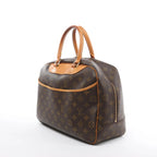 Louis Vuitton Deauville Monogram Canvas Handbag in Brown M47270