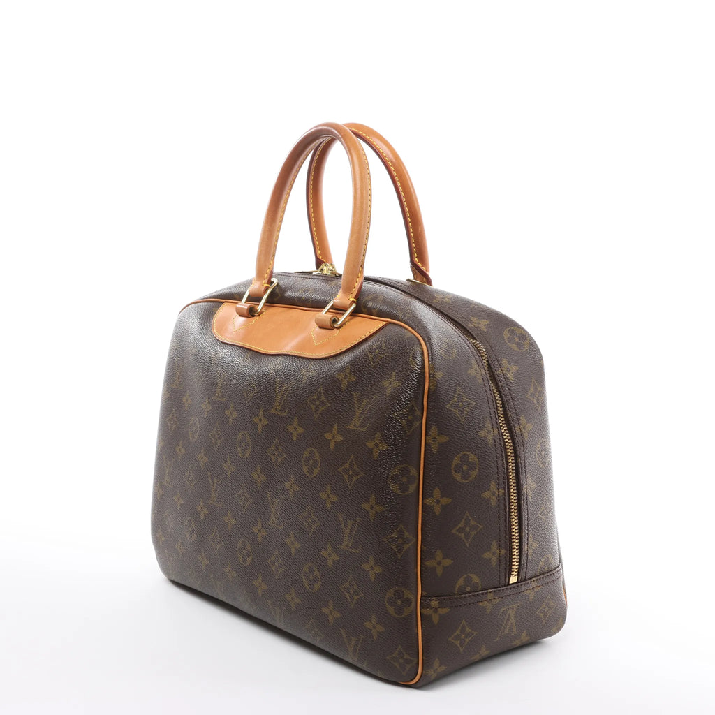 Louis Vuitton Deauville Monogram Canvas Handbag in Brown M47270