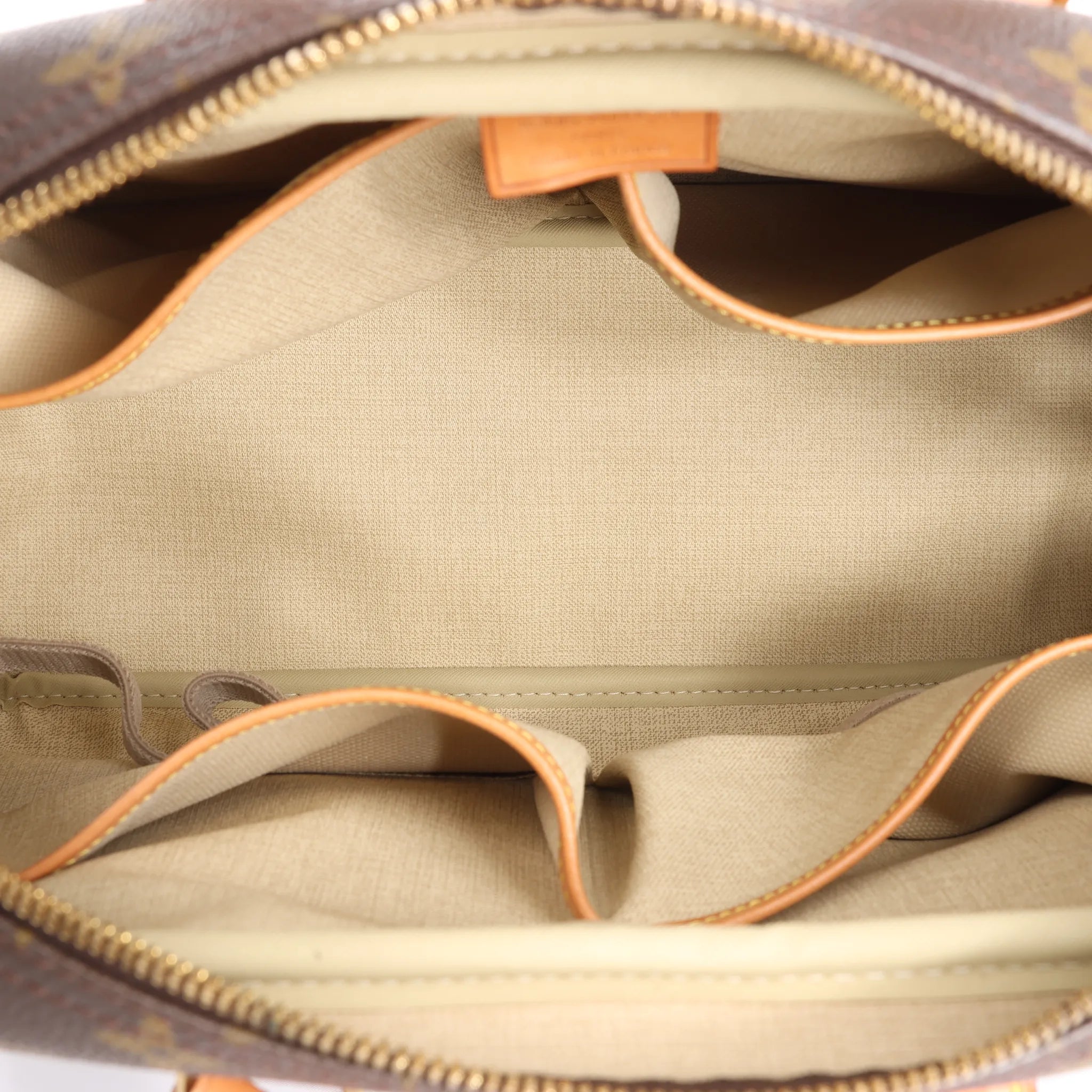 Louis Vuitton Deauville Monogram Canvas Handbag in Brown M47270