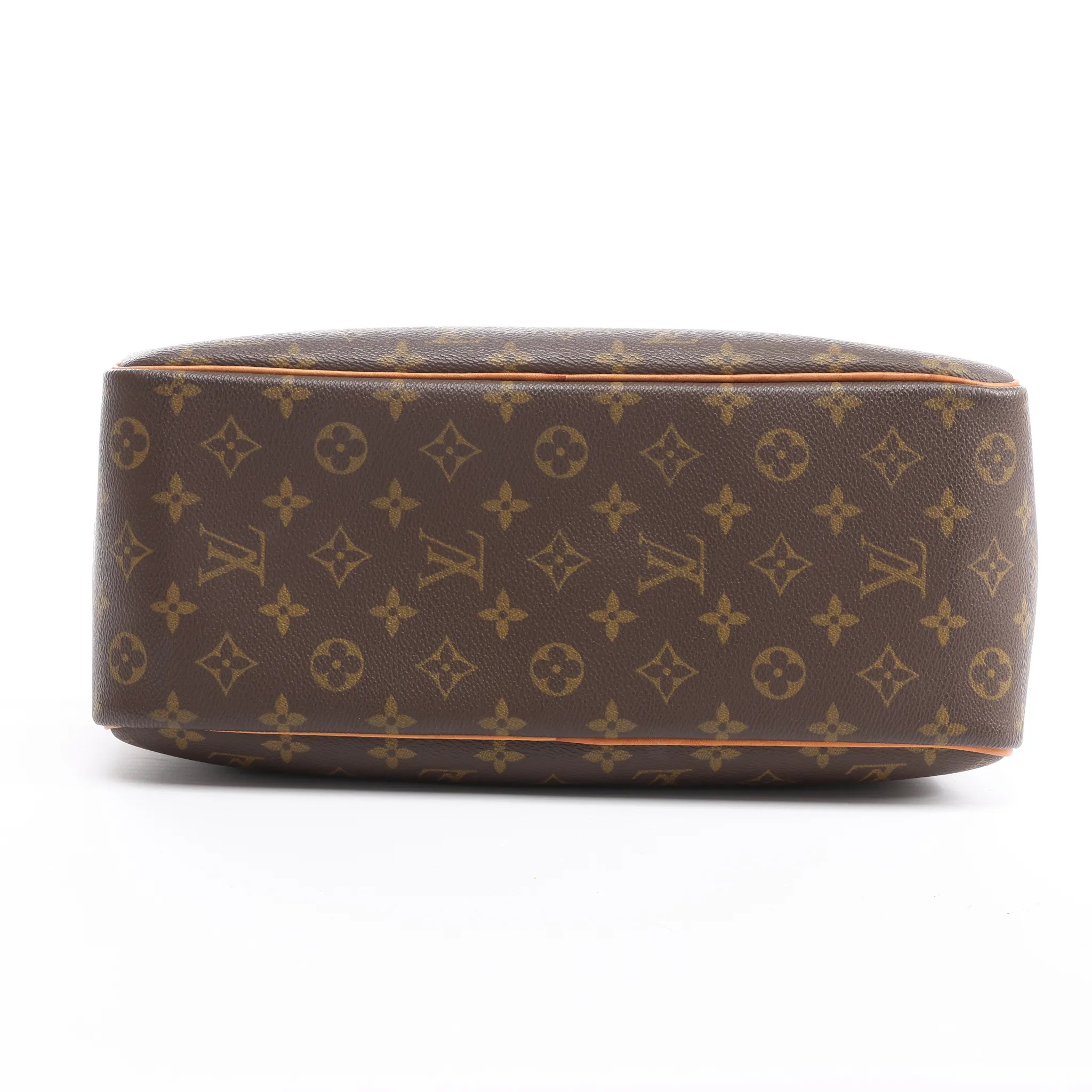 Louis Vuitton Deauville Monogram Canvas Handbag in Brown M47270