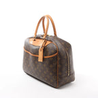 Louis Vuitton Deauville Monogram Canvas Handbag in Brown M47270
