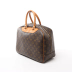 Louis Vuitton Deauville Monogram Canvas Handbag in Brown M47270
