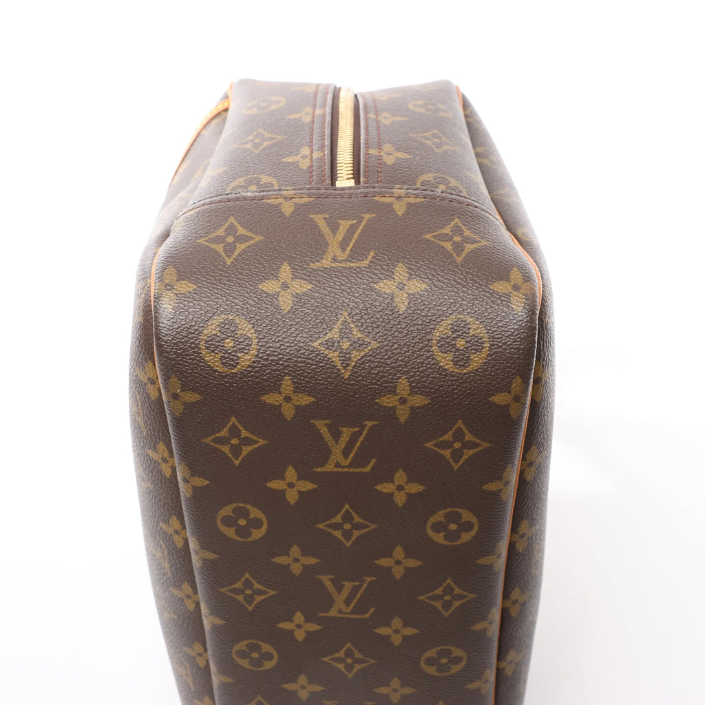 Louis Vuitton Deauville Monogram Canvas Handbag in Brown M47270