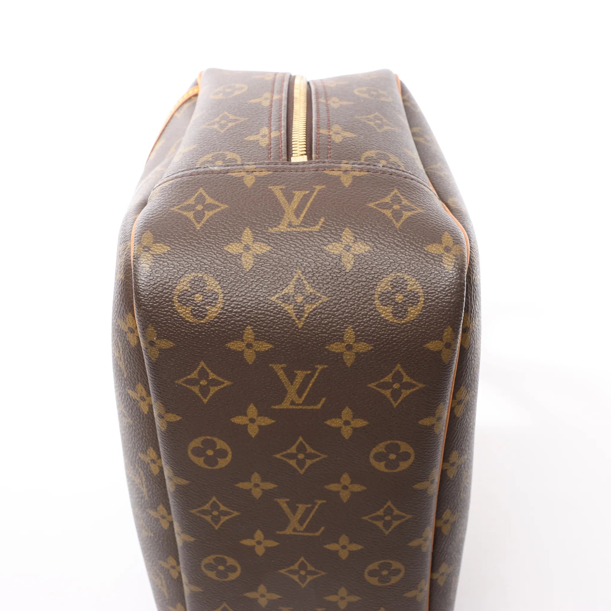 Louis Vuitton Deauville Monogram Canvas Handbag in Brown M47270