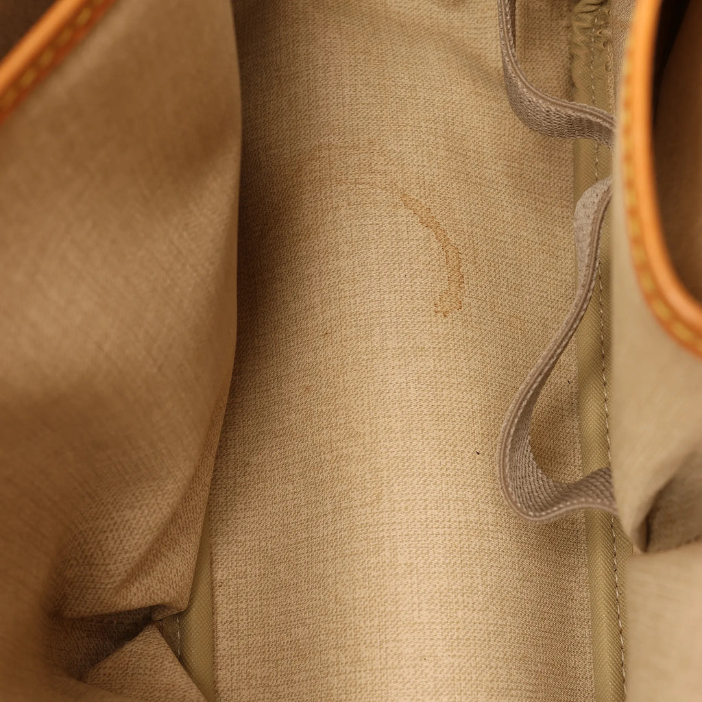 Louis Vuitton Deauville Monogram Canvas Handbag in Brown M47270