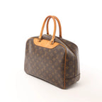 Louis Vuitton Deauville Monogram Canvas Handbag in Brown M47270