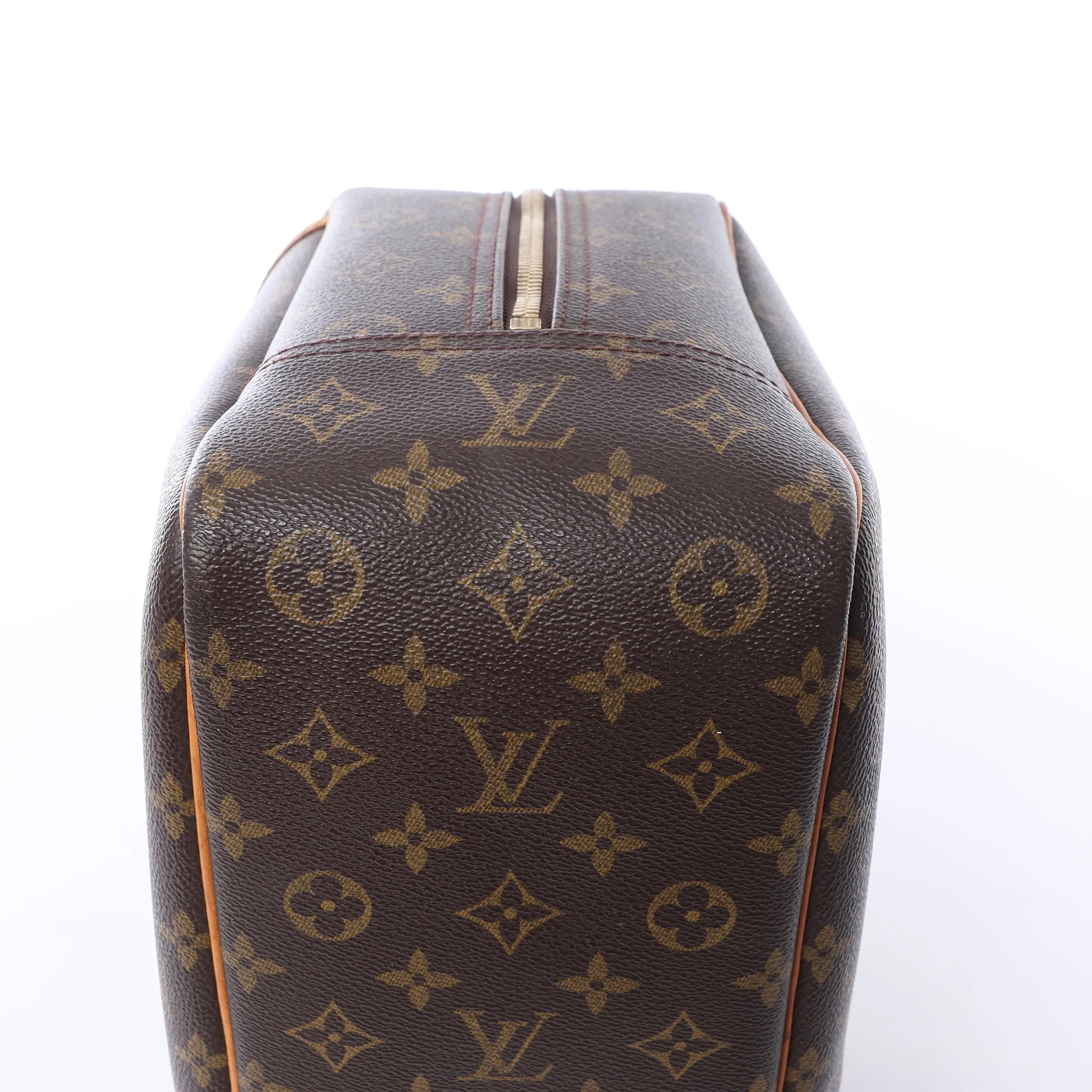 Louis Vuitton Deauville Monogram Canvas Handbag in Brown M47270