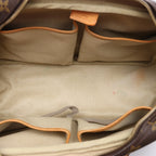 Louis Vuitton Deauville Monogram Canvas Handbag in Brown M47270