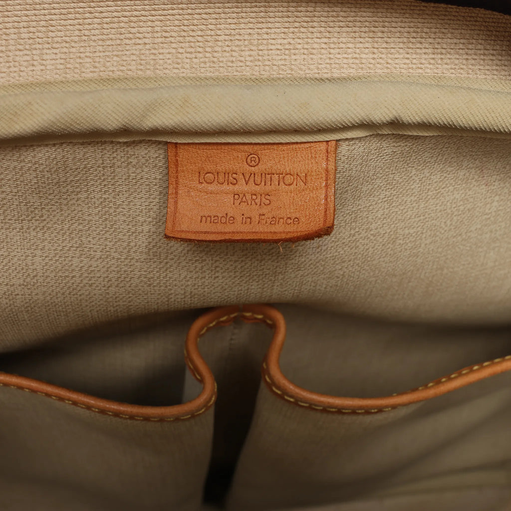 Louis Vuitton Deauville Monogram Canvas Handbag in Brown M47270