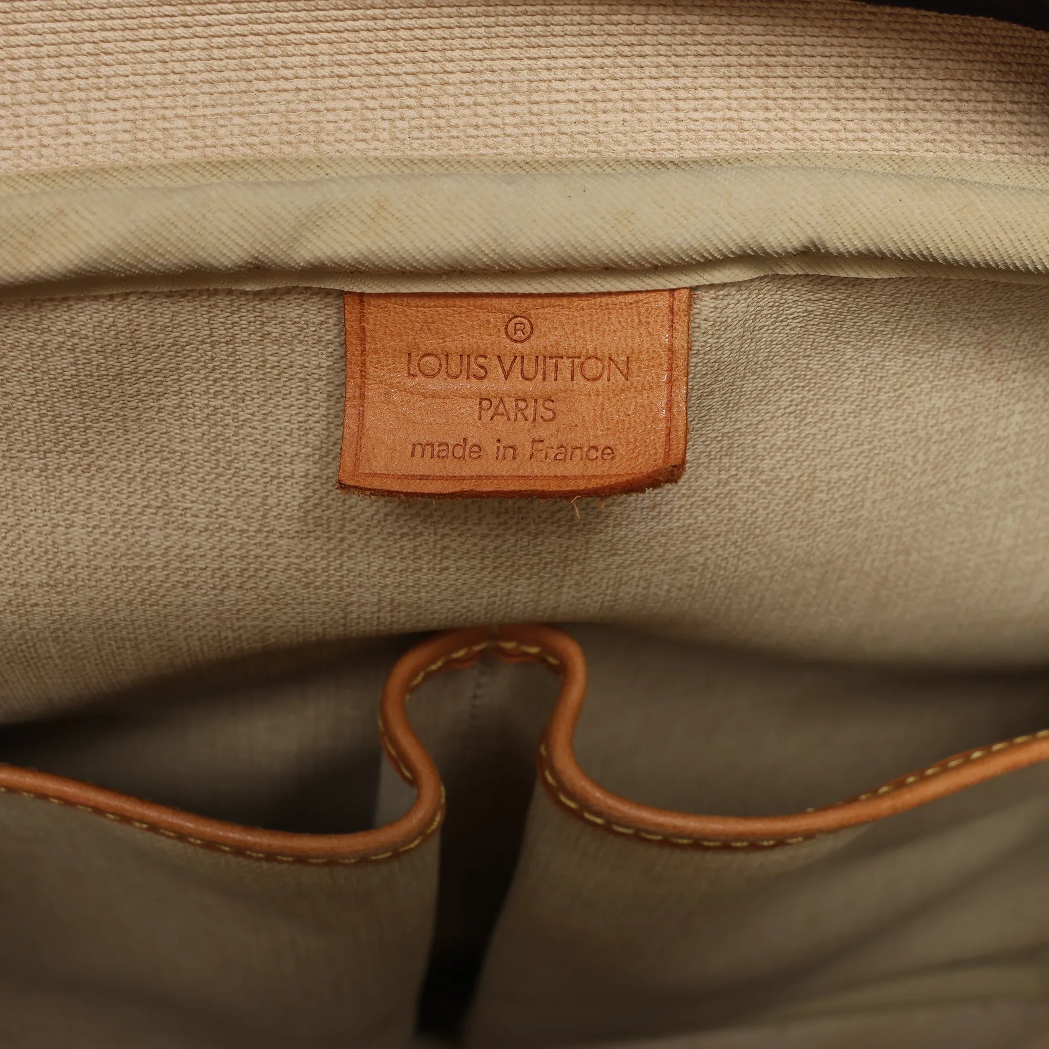Louis Vuitton Deauville Monogram Canvas Handbag in Brown M47270