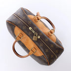 Louis Vuitton Deauville Monogram Canvas Handbag in Brown M47270