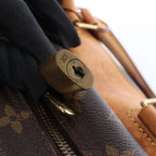 Louis Vuitton Deauville Monogram Canvas Handbag in Brown M47270