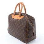 Louis Vuitton Deauville Monogram Canvas Handbag in Brown M47270