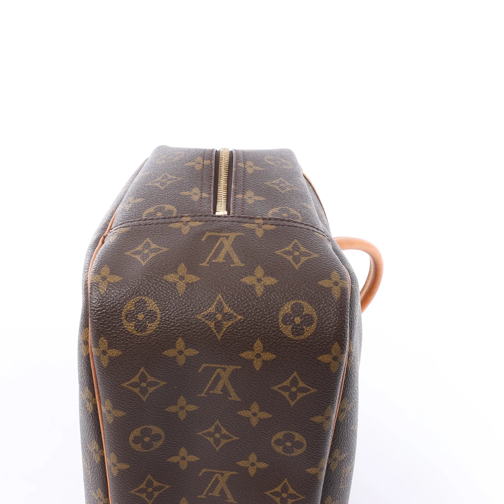Louis Vuitton Deauville Monogram Canvas Handbag in Brown M47270