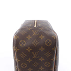 Louis Vuitton Deauville Monogram Canvas Handbag in Brown M47270
