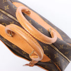 Louis Vuitton Deauville Monogram Canvas Handbag in Brown M47270