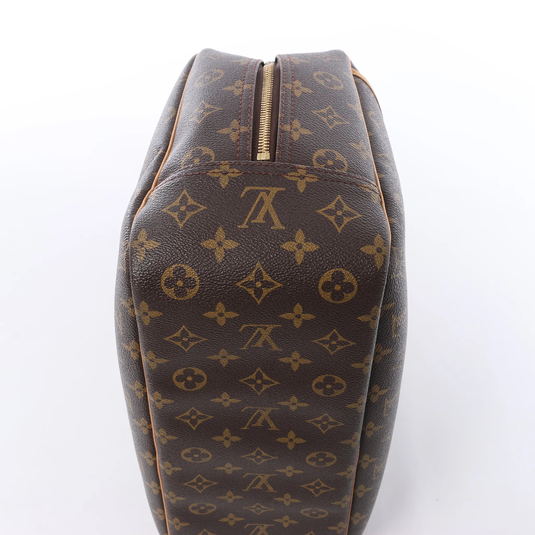 Louis Vuitton Deauville Monogram Canvas Handbag in Brown M47270