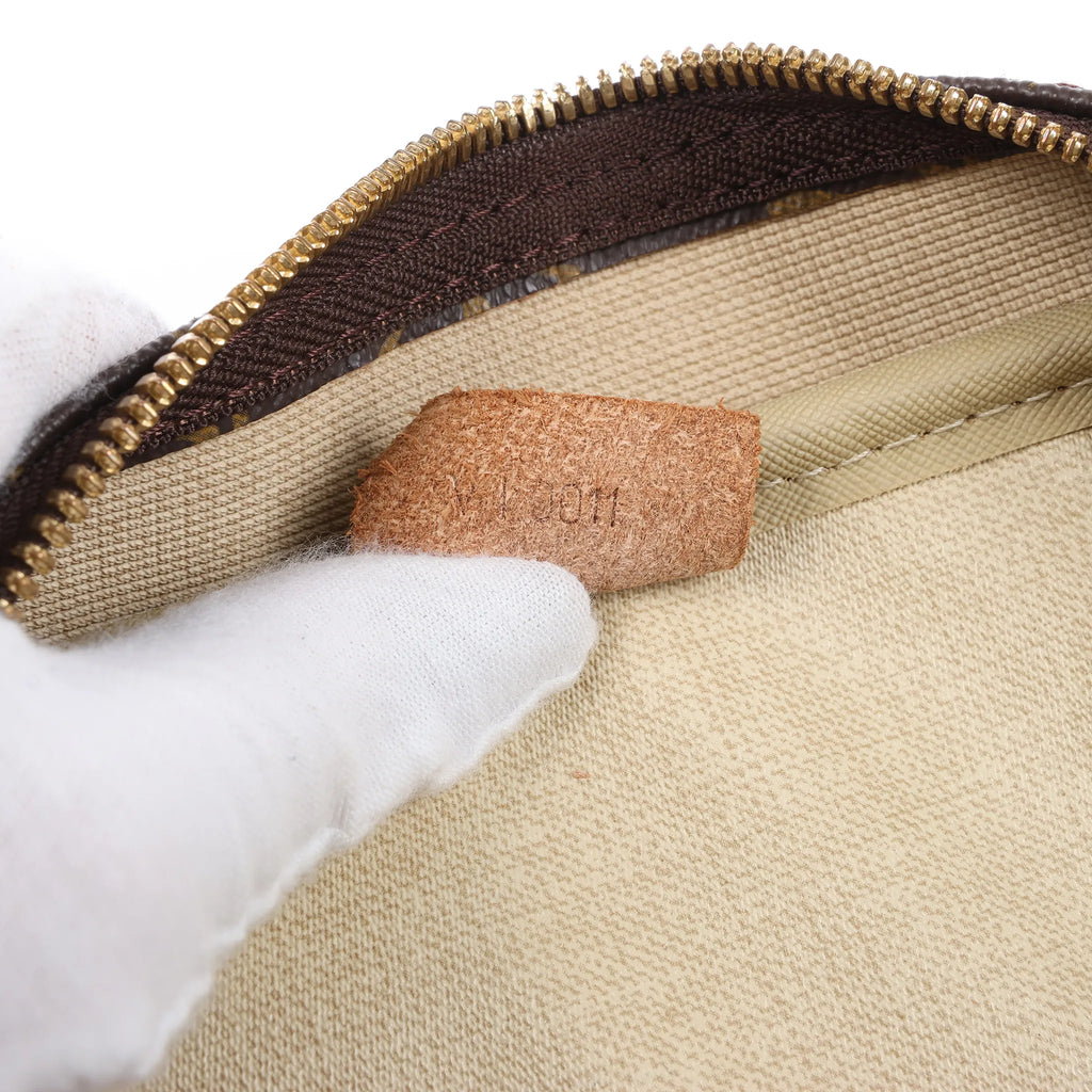 Louis Vuitton Deauville Monogram Canvas Handbag in Brown M47270