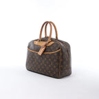 Louis Vuitton Deauville Monogram Canvas Handbag in Brown M47270