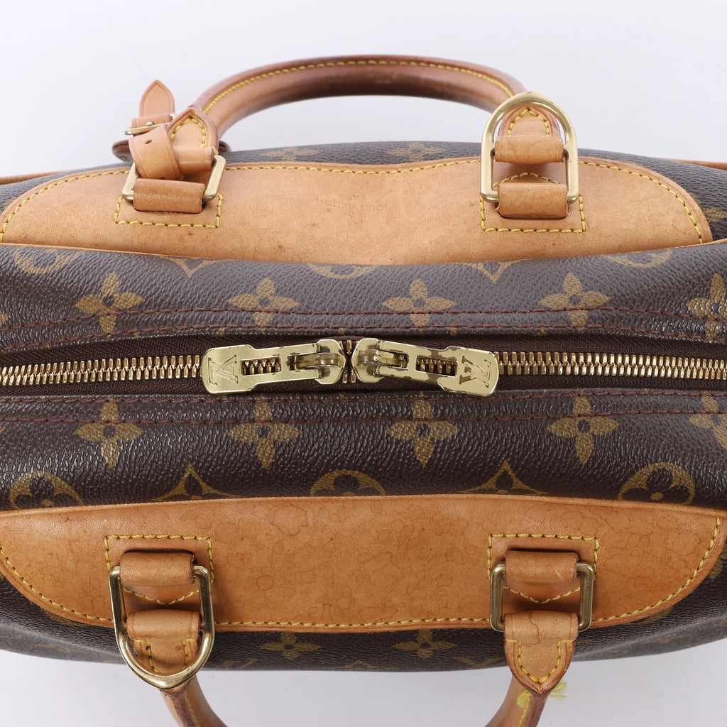 Louis Vuitton Deauville Monogram Canvas Handbag in Brown M47270