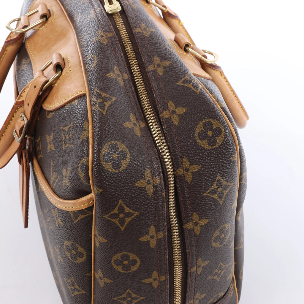 Louis Vuitton Deauville Monogram Canvas Handbag in Brown M47270