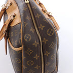 Louis Vuitton Deauville Monogram Canvas Handbag in Brown M47270