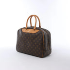 Louis Vuitton Deauville Monogram Canvas Handbag in Brown M47270