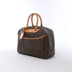 Louis Vuitton Deauville Monogram Canvas Handbag in Brown M47270