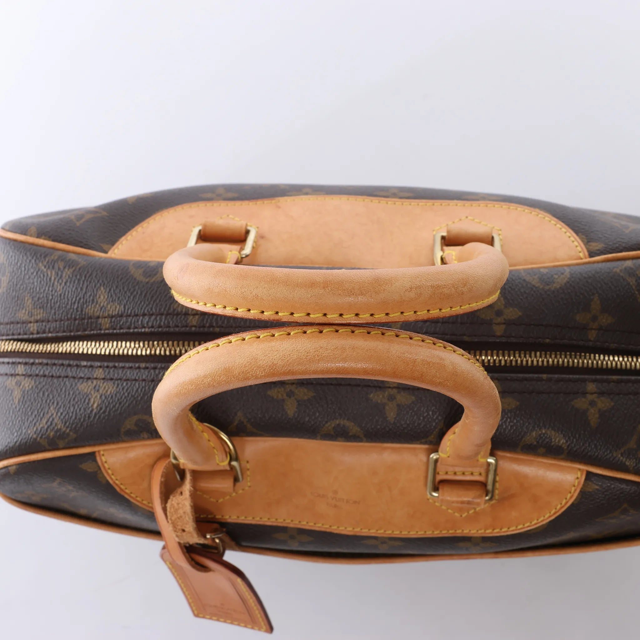 Louis Vuitton Deauville Monogram Canvas Handbag in Brown M47270